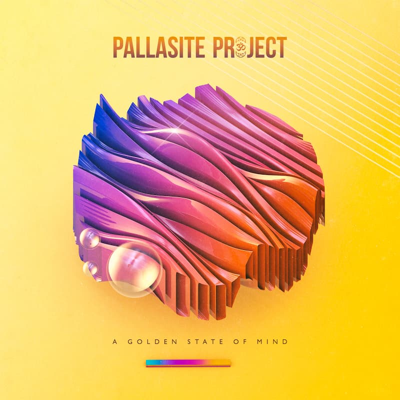 A Golden State of Mind by Pallasite Project - Album cover artwork by Shorsh