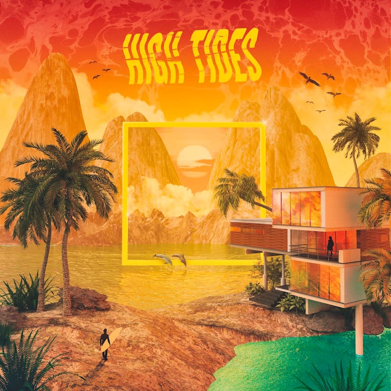 Paradise Daze by High Tides - Album cover artwork by Shorsh