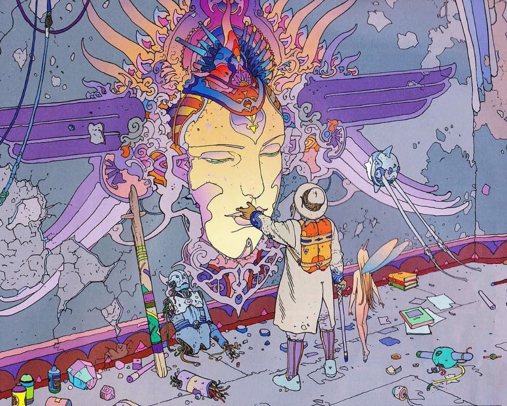Top sci-fi graphic novel illustrators I enjoy