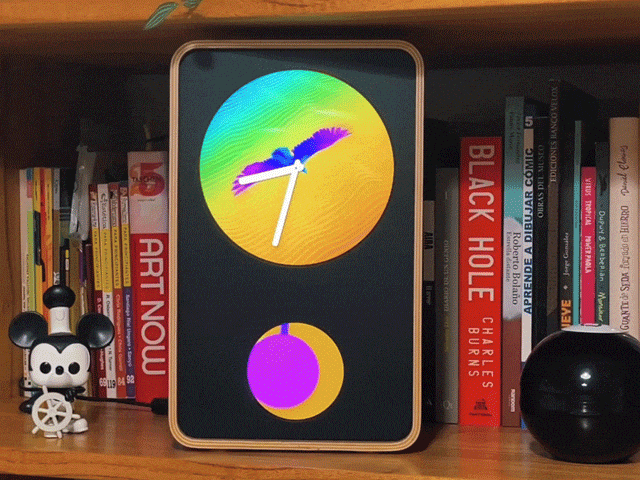 Animated watch faces for Klydoclock