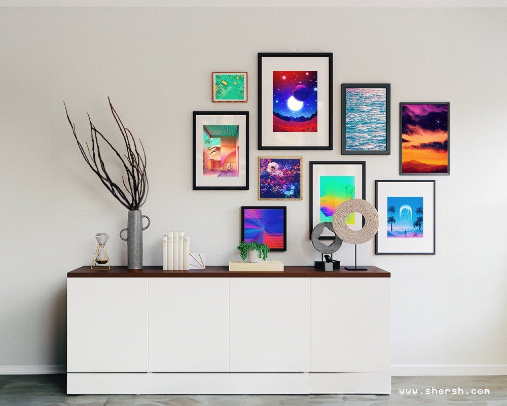 Elevate your spaces: 5 captivating ideas to decorate with art